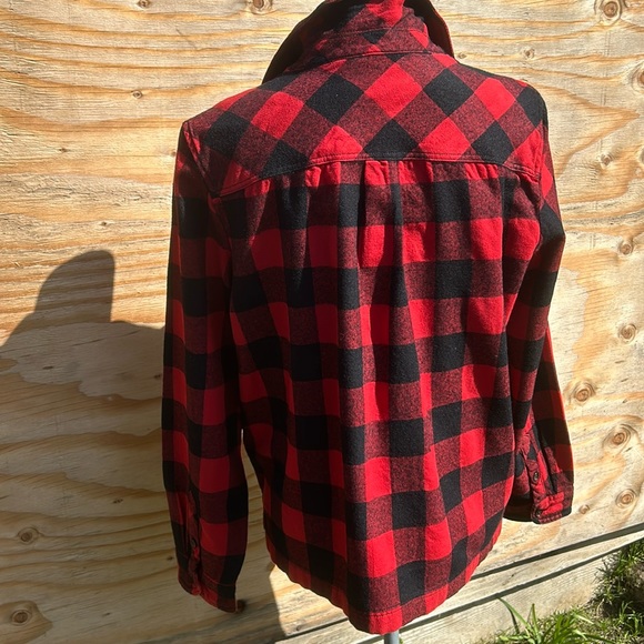 👉Sold👈J.Crew Buffalo Plaid Wool Blend Pullover - Picture 4 of 11